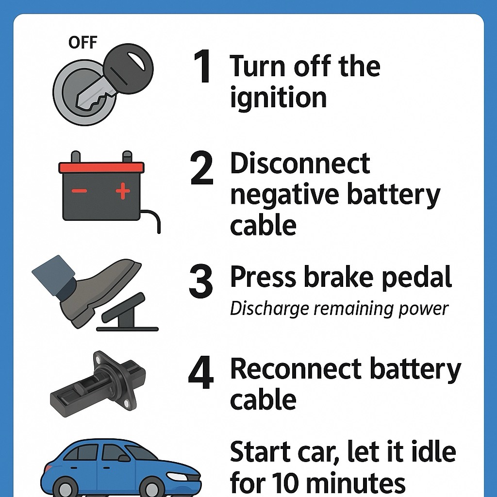 How to Reset Mass Air Flow Sensor in Your Car